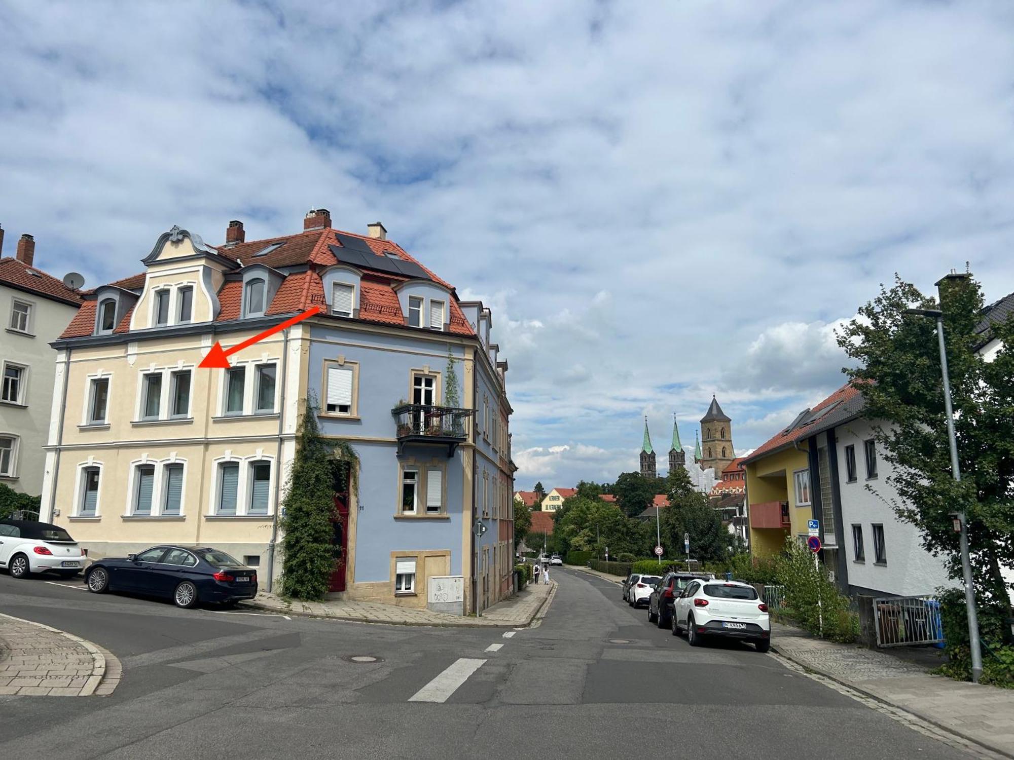 Wohnung Am Rande Der Altstadt Bambergs Екстер'єр фото
